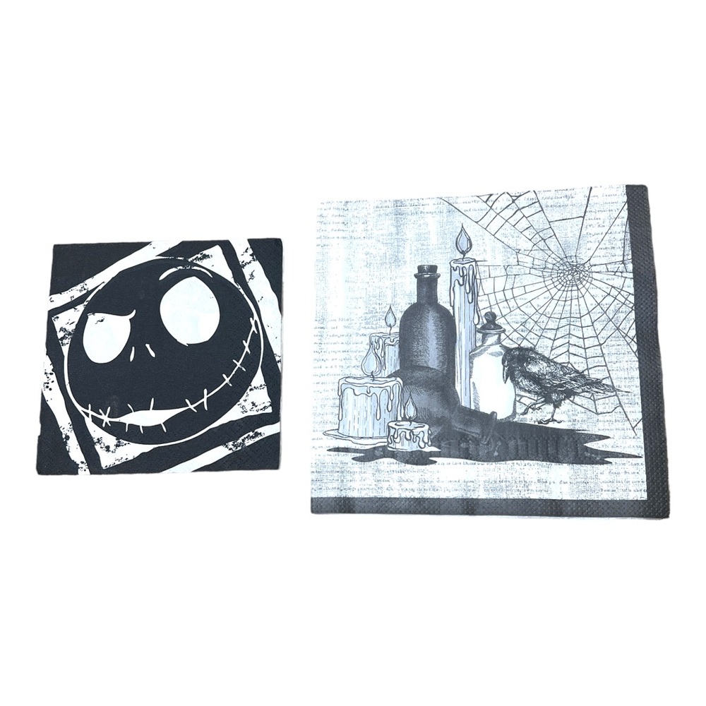 Lot 9 Paper Napkin Assortment Thanksgiving Holidays Halloween Decoupage Crafts - Picture 8 of 11